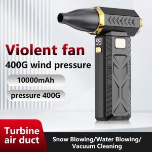 M18 브러시리스 터보 블로워 제트 팬 400000RPM 강력한 전기 휴대용 먼지 청소기 53m/s 타입-C 충전 강력
