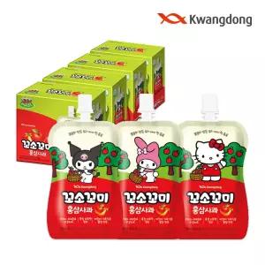 [본사직영] 광동 꼬소꼬미 홍삼사과 100ml 28입