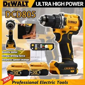DEWALT 호환 DCD805 브러시리스 bldc 임팩트 드릴 무선 전기 드라이버  충전식 공구