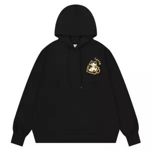[A.I.P] Latte 고양이 클린 오버핏 남녀공용 후드티(5color)