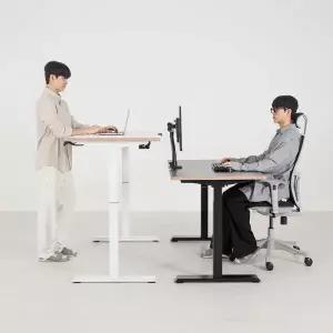 아트박스/카멜마운트 핏쳐 고강도 듀얼 프레임 전동 모션데스크 E2 1600mm