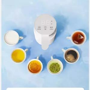 휴대용 미니 온수기 가열기 생수병 전기 차박 화이트(어댑터+연수관+수납가
