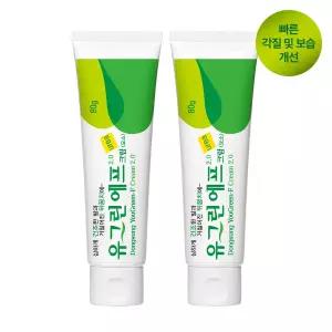 동성제약 공식 유그린 F 크림 2.0 2개 - 각질 및 건조 보습 개선 발뒤꿈치 팔꿈치 바디