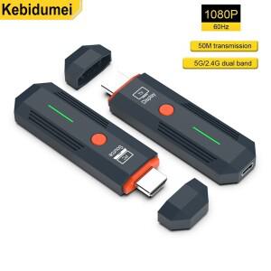 50M 1080P 무선 송신기 HDMI 호환 비디오 오디오 익스텐더 디스플레이 어댑터 동글 TV 박스 모니터 프로젝