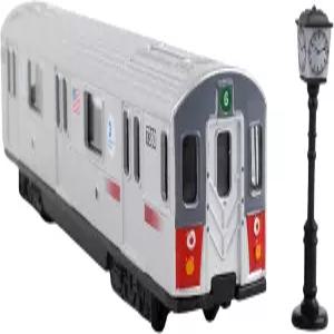 다론 MTA 다이캐스트 서브웨이 카 실버 미디엄