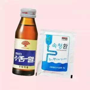까스활 75ml x 20병+속청환3g 20포()활명수 까스명수 위생천 소화불량 4455596