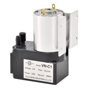 DC 12V/24V 미니 소형 소형 네거티브 피스톤 진공 펌프 압력 흡입 다이어프램 휴대용 VN-C1