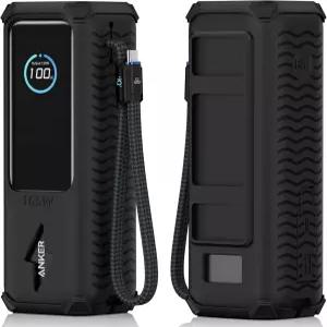 Anker 노트북 파워 뱅크용 JDHDL 실리콘 케이스 25000mAh 165W 충전 케이블 홀더 휴대용 보호 커버 여행 및