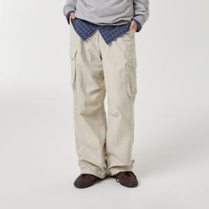[AK평택점] [후아유] Wide Cotton Nylon Cargo Pants(F) / WHTAF4921F