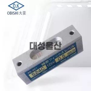OBISHI 524C AS301 정밀 수평계 0.5mm/m 소형 계측 도구