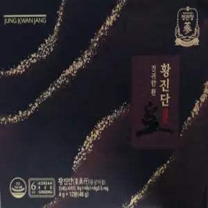 정관장 황진단 4gx 12환 선물용보자기 .쇼핑백동봉