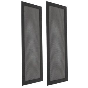PC 케이스 먼지 메쉬 필터, 초미세 구멍이 있는 120x360mm 마그네틱 팬 쿨러 커버 2팩, 데스크탑 컴퓨터용