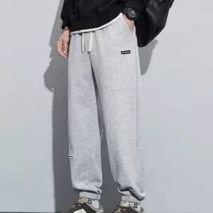 팬츠 남성용 캐주얼 슬랙스 허리밴드 레저 봄가을 조거팬츠 스포츠 지금딱 OOTD3