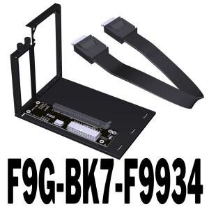 PCIe 4.0 F9G 64Gbps OcuLink 노트북 외부 그래픽 카드 M.2 NVMe-SFF-8612 eGPU 어댑터 도킹 스테이션