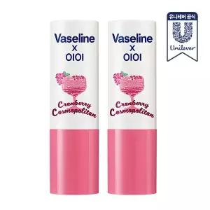 바세린 립 컬러+케어 크렌베리 코스모폴리탄 4.2g 2개