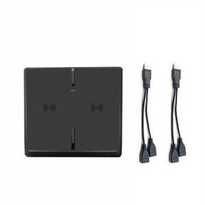 모델 최신 무선 충전기 듀얼 10W 액세서리 USB 빠른 충전 스마트 자동차 패드 포트