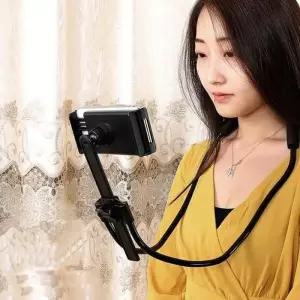 [룽스_62]목걸이형 거치대 핸드폰거치대