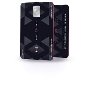 VAULTCARD RFID 차단 방해 지갑 여권용 우수한 방어 신용 직불 프로텍터 멀티 특허받은 카드 보호 에디션 슬림 방지 VAULTSKIN NFC