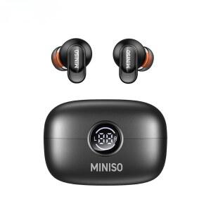 MINISO MS105 AI 번역 이어버드 실시간 안드로이드와 여행 지원 블루투스 앱으로 이어버드 호환되는 헤드폰 언어 비즈니스용 134개 IOS 번역기
