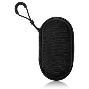 MATWSEC 이어폰용 미니 휴대용 케이스 보호 가방 MP3 이어버드 포함 열쇠 지퍼 헤드폰 가방 후크 하드 듀얼 유선 동전 EVA 보관 여행용 플레이어