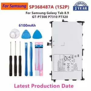 탭 태블릿 교체 배터리 SP368487A (1S2P) 6100mA 8.9 GT-P7300 P7310 P7320 + 도구