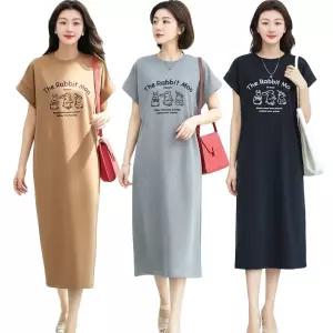 레빗 스판 원피스 3종