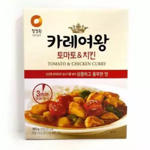레토르트카레 캠핑음식 치킨카레 카레 160g 즉석식품