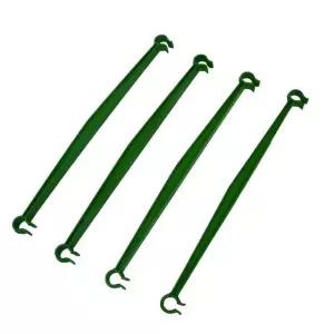 24Pcs 토마토 스테이크 커넥터 트렐리스 케이지 16MM 식물 스테이크용 11mm