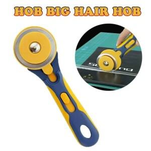60mm 라운드 호브 로터리 커터  바느질 가죽 천 패치 워크 퀼트 플랫 고무 절단 도구