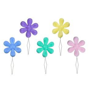비드노바 자수 바늘 손바느질 크로스 실타래 플라스틱 꽃머리 스티치 도구 5PCS 재봉틀