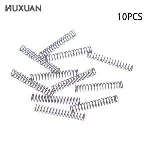 소형 볼펜 리필 스틸 압축 스프링 와이어 직경 0.4mm 10개