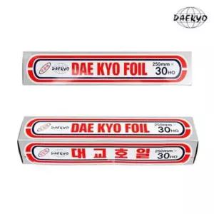 알루미늄 대교호일 25cmX30호 50개 1BOX