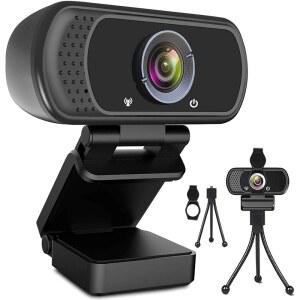 TOLU 1080P 마이크 포함 스탠드 온라인 PC / 웹캠, 삼각대 FACET 데스크톱