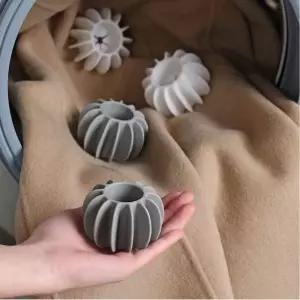 세탁볼 건조기 실리콘 톱니 엉킴방지 먼지제거 세탁기 옷감보호 볼