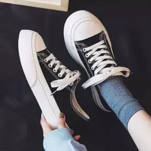 여성 로우 통굽 패션 키높이 끈 스니커즈 운동화 코트