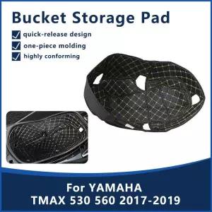 야마하 호환 TMAX 530 2017-2019 오토바이 시트 수납 트렁크 내부 패드 긁힘 방지 박스 라이너 보호 액세서리