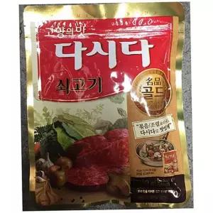 백설 쇠고기 다시다 골드 250g 4개 업소용 조미료 식당 사장님