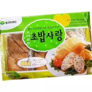 신미 냉동 조미 유부 600g 업소용 초밥 재료 식당 사장님