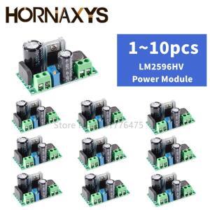 AC/DC-DC 벅 스텝 다운 컨버터 모듈 LM2596HV 3v 3.3V 5V 6V 9V 12V 24V DC 5V-50V 조정 가능한 3A 전원 공