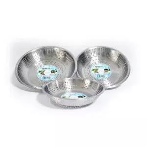 동무 스텐펀칭채반 3호(29cm) 스텐 타공채반 물빠짐