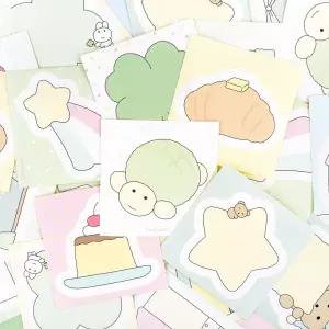 말랑 포근 모조지 스티커 팩