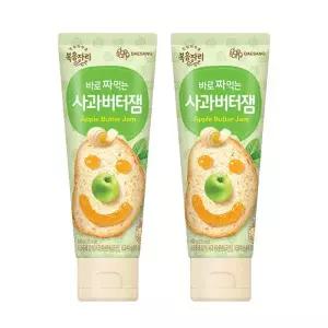 복음자리 바로 짜먹는 사과버터잼 100g x 2개