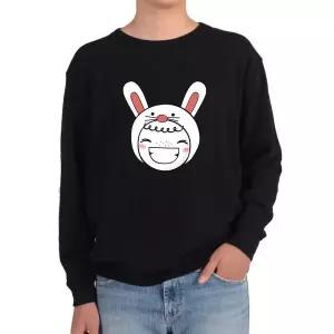 기모맨투맨 토끼모자 귀염둥이 함박웃음 인형극 지금처럼그림