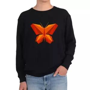 기모맨투맨 나비 BUTTER FLY 붉은 나비 마스코트 날개를그림 다양한