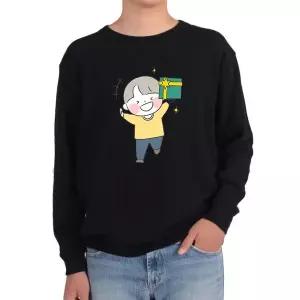 기모맨투맨 선물 Present 내 아이의 행복은 어린이날 선물그림