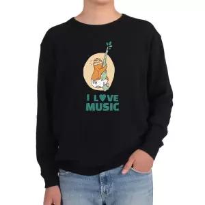 기모맨투맨 나무늘보 음악 I Love music 천천히 살아가는그림 다양한