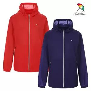 [아놀드파마 프리미엄] 26S/S 여성 나일론 솔리드 후드 집업 바람막이