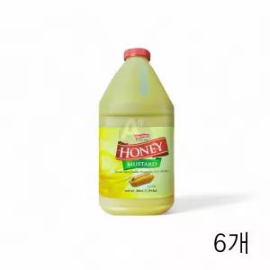 WL 모아하우스 허니 머스타드 드레싱 1.8Kg X 6개 훈제 치킨 머스터드소스 샐러드 드래싱