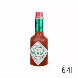 WL 오뚜기 타바스코 페퍼 소스 350g X 6개 피자 스파게티 매운소스 핫소스 매운맛소스