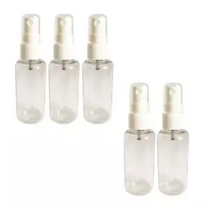 친절한탄씨 투명 스프레이 용기 60ml 5개 화장품 소분 미스트 휴대용 미스트용기 스프레이용기